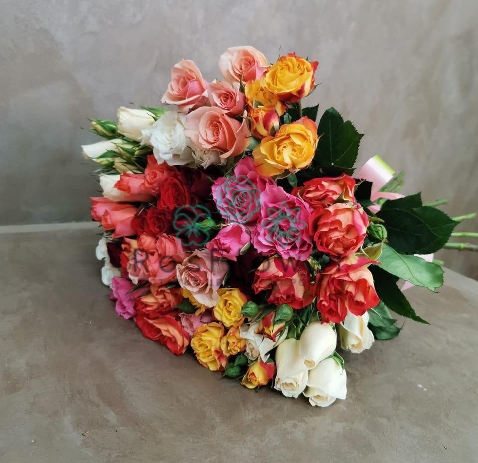 Букет цветов из: Розы в Карталах