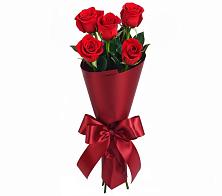 Букет 5 Красных роз Эдлесс Лав в Карталах