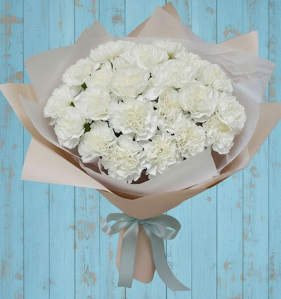 Букет цветов из: Гвоздики в Карталах