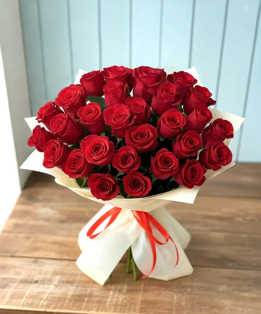 Букет 29 Красных роз в Карталах