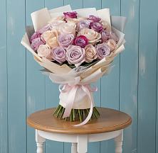 Букет цветов из:  Розы в Карталах