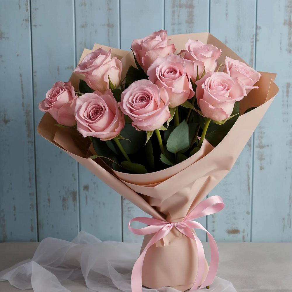 Букет цветов из: Розы в Карталах