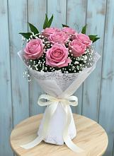 Букет цветов из:  Розы в Карталах