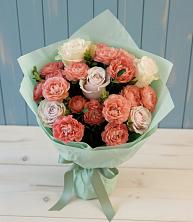 Букет цветов из:  Розы в Карталах