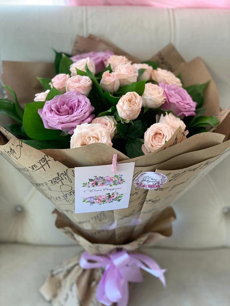 Букет цветов из: Розы в Карталах