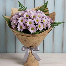 Букет цветов из:  Хризантемы в Карталах