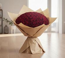 Букет 101 Красная роза в Карталах