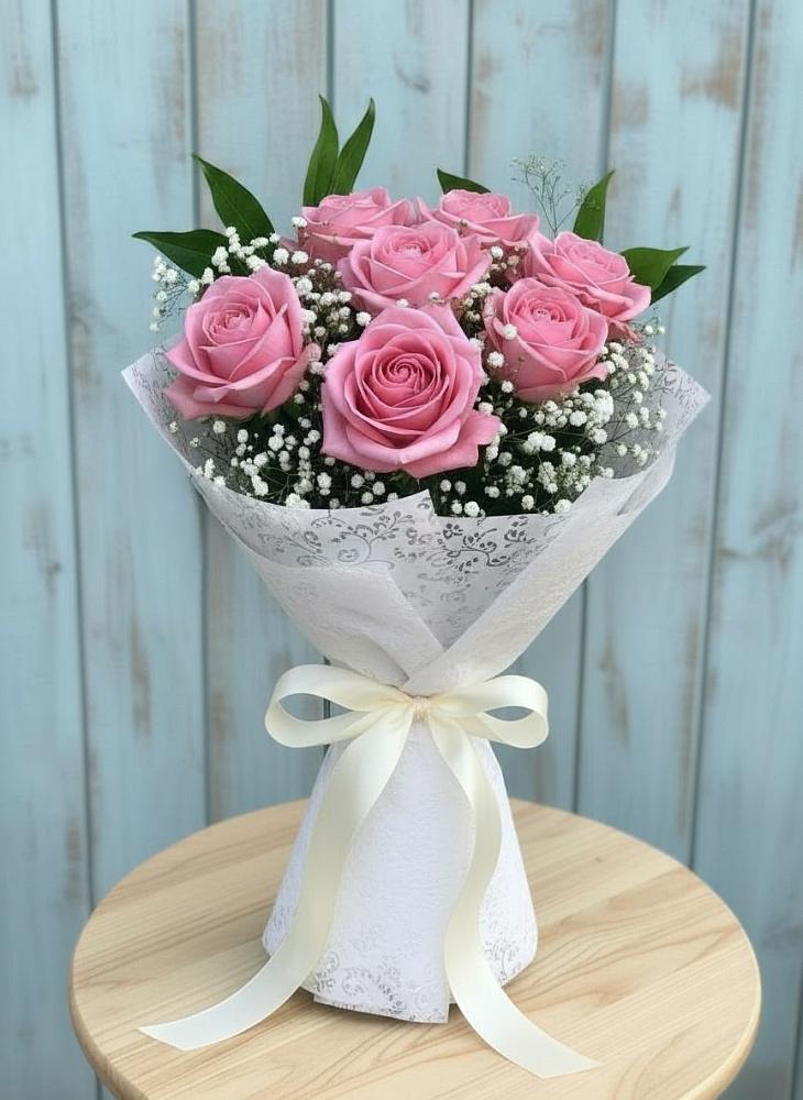 Букет цветов из: Розы в Карталах