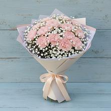 Букет цветов из:  Гвоздики в Карталах