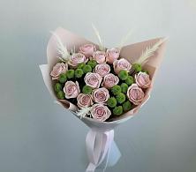 Букет цветов из:  Розы и Хризантемы #REPLACE_PRED# Карталах