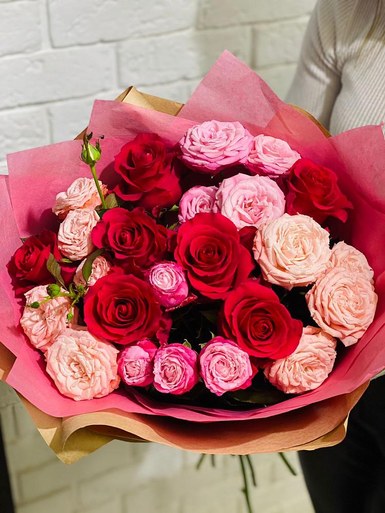 Букет цветов из: Розы в Карталах