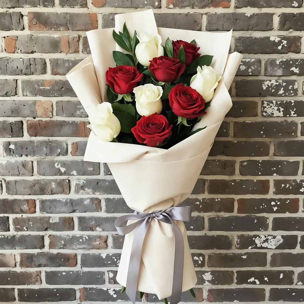 Букет цветов из: Розы в Карталах