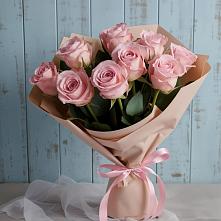 Букет цветов из:  Розы в Карталах