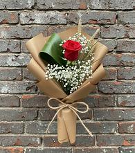 Букет цветов из:  Розы в Карталах
