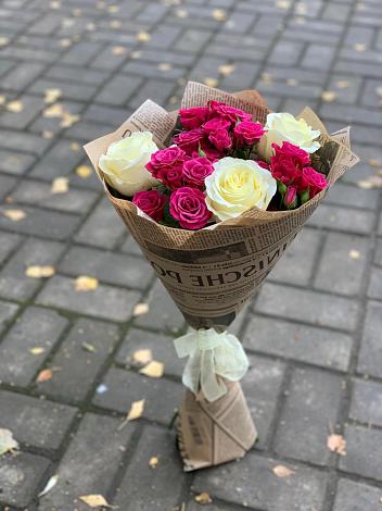 Букет цветов из: Розы в Карталах