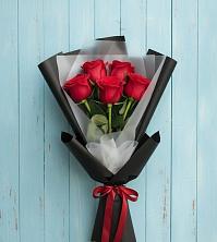 Букет цветов из:  Розы в Карталах