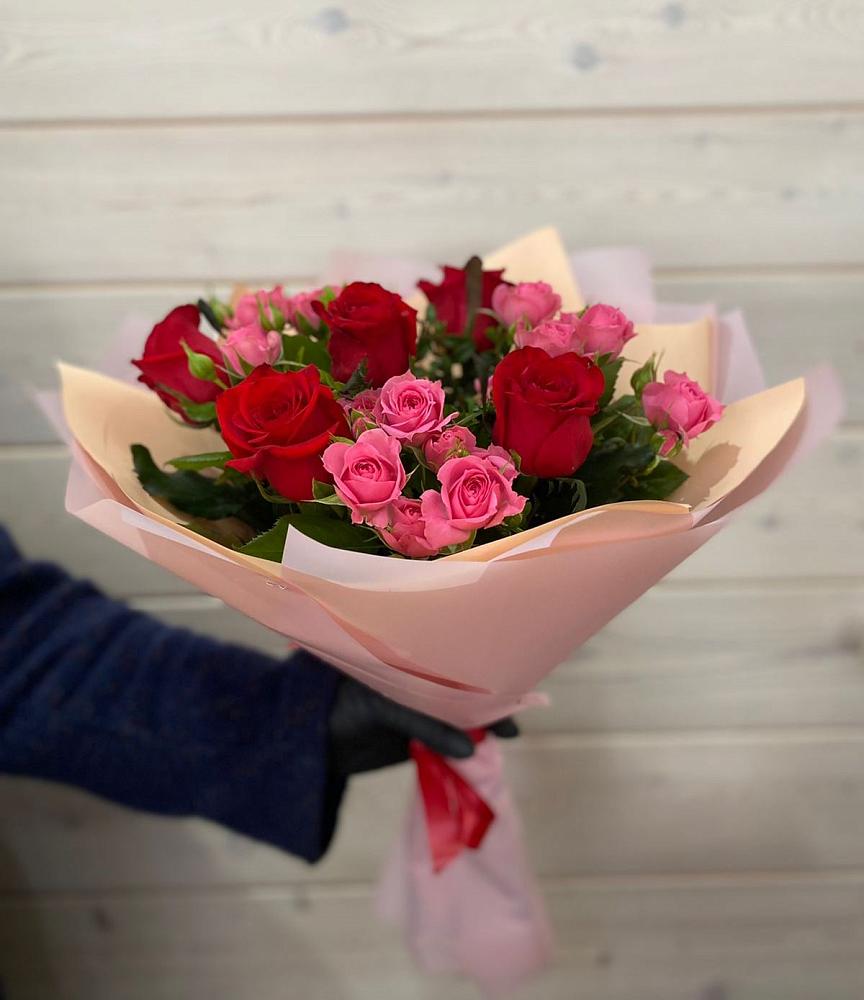 Букет цветов из: Розы в Карталах