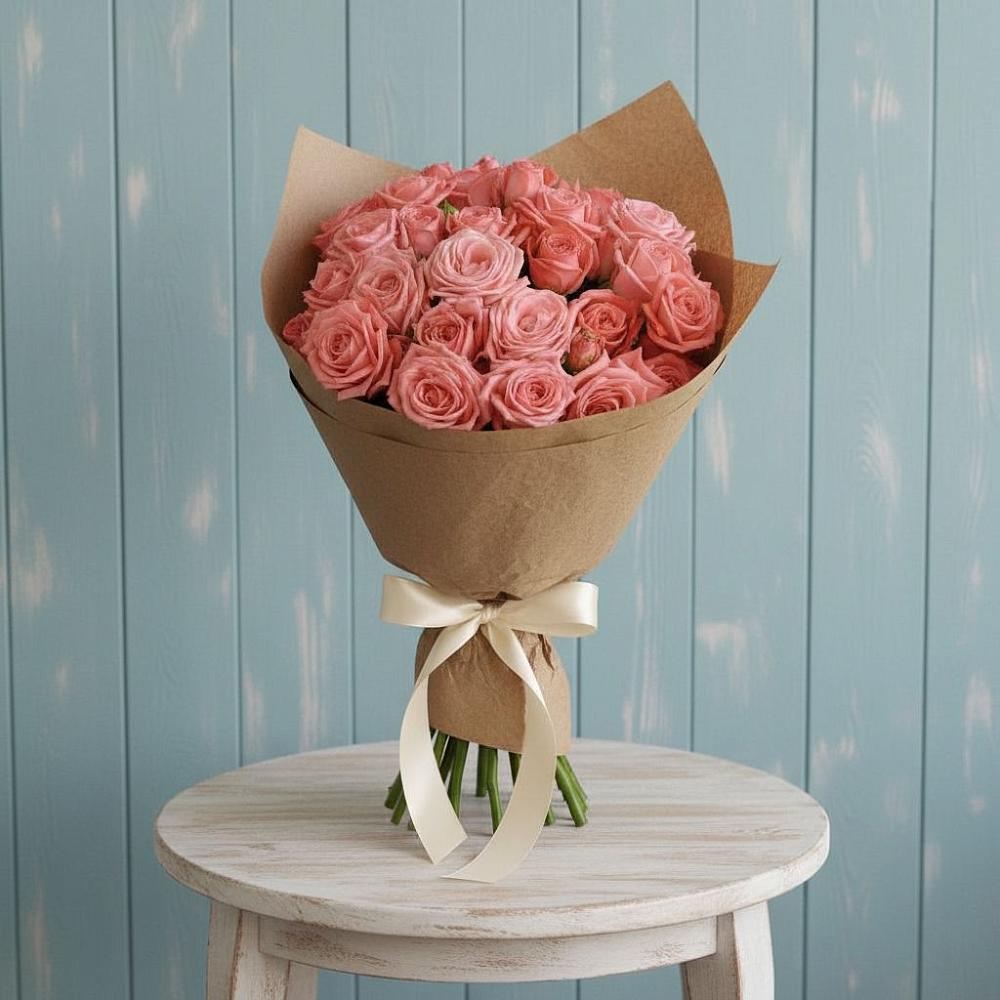 Букет цветов из: Розы в Карталах