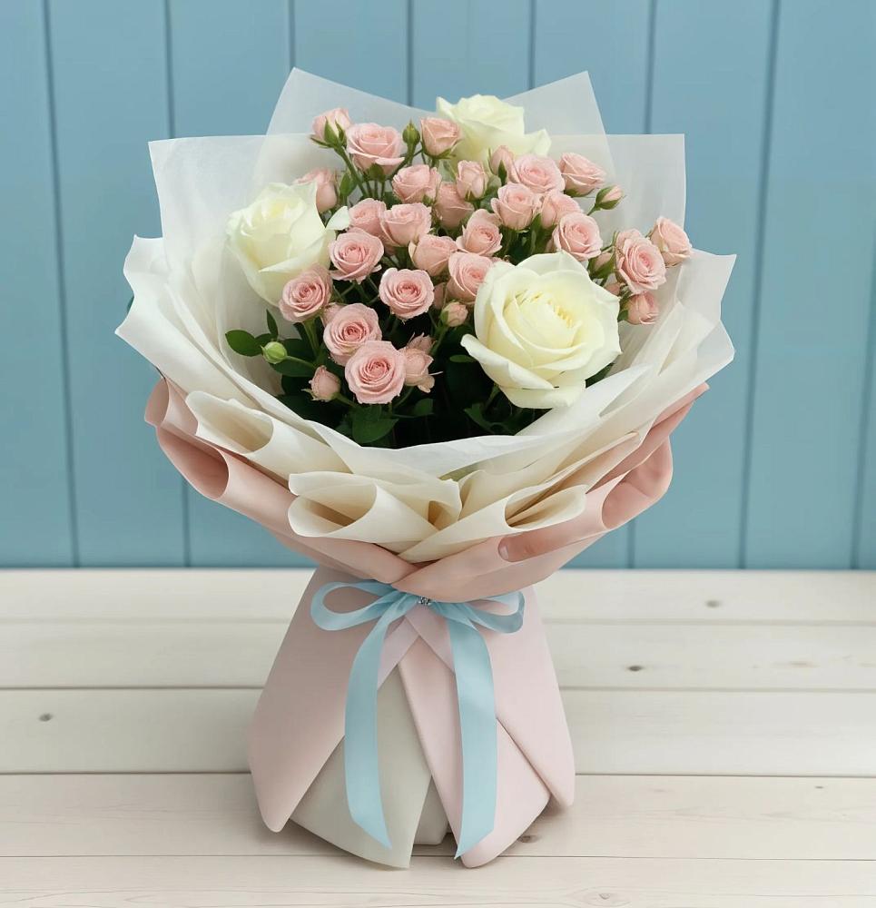 Букет цветов из: Розы в Карталах