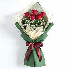 Букет цветов из:  Розы в Карталах