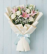 Букет цветов из:  Лилии в Карталах