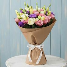 Букет цветов из:  Лизиантусы в Карталах