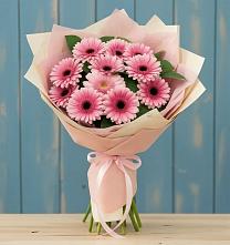 Букет цветов из:  Герберы в Карталах